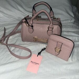NWT Juicy Couture purse and wallet